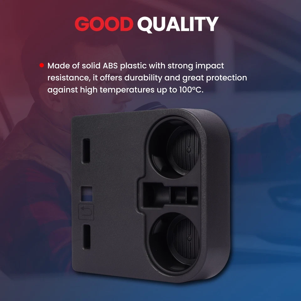 Black Cup Holder for Ford 2017-2022 F-250 F-350 F-450 Super Duty 2015-2020 F-150 - Image 3 of 4