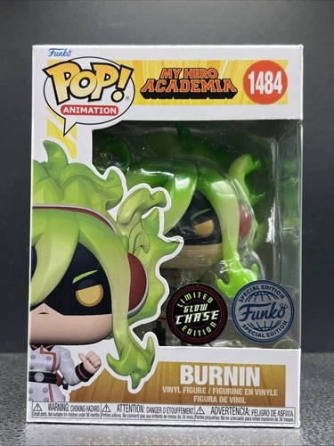 Funko Pop! Vinyl: My Hero Academia - Burnin GITD Chase #1484 Special Edition