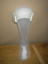 Sm Left: OTC Premium Molded Drop Foot Brace. AFO Splint, Ankle/Foot Orthosis.