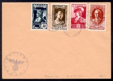 BELGIUM OCCUPATION FELDPOST 1943 COVER