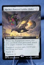 Rocket-Powered Goblin Glider #0281 Extended Art Non-Foil Spider-Man MTG NM ENG