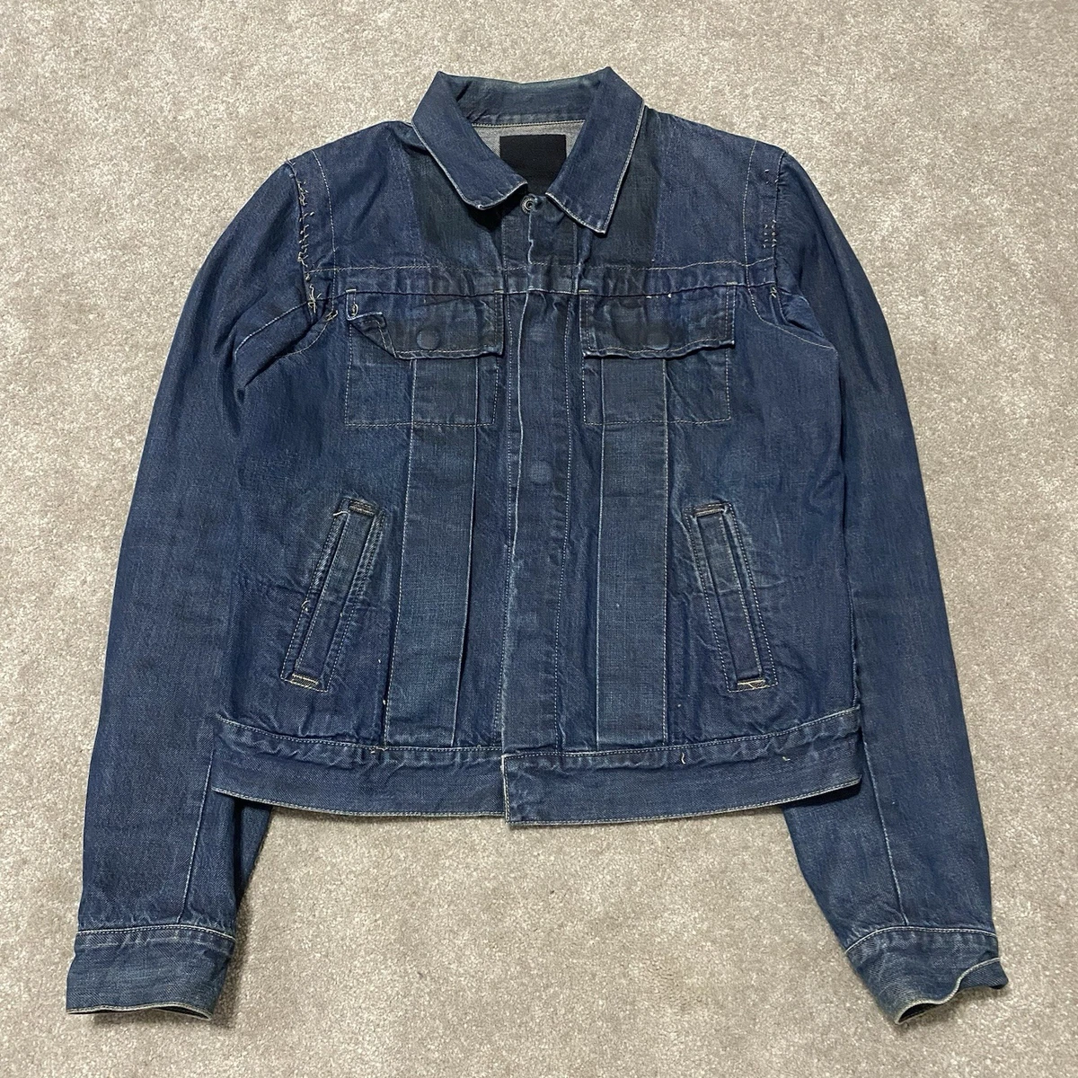 Rick Owens Blue Denim Coats, Jackets & Vests for Men for Sale