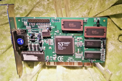 Grafikkarte PCI S3TrioV64+
