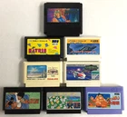 LOT of 8 NINTENDO Famicom GAMES Hydlide HATRIS Airwolf SEICROSS Lord SHIPS USA