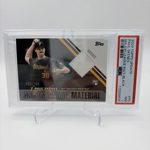 2024 Topps Update Series - Major League Material Paul Skenes (MEM, RC)  90/199