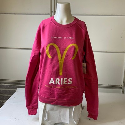 ANTHROPOLOGIE Catherine O'Sullivan Zodiac Sweatshirt Women's Size XS