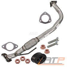 ABGASROHR HOSENROHR VORNE SET FÜR FIAT PUNTO 176 1.1 1.2 BJ 93-00