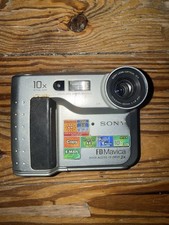 Sony Mavica MVC-FD75 0.4MP Digital Camera - Metallic gray - TESTED WORKS