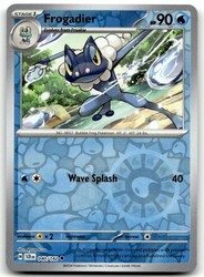 Frogadier 040/142 Stellar Crown Reverse Holo