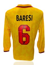 FRANCO BARESI SIGNED AC MILAN 1994/95 AWAY SHIRT (ACG CERT AG17692)