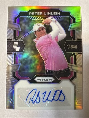 #'ed/99 AUTO   PETER UIHLEIN SP 2024 Panini Prizm LIV Golf Silver #SIG-PUI