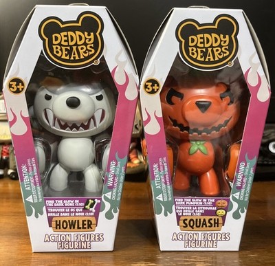 Deddy Bears Howler and Squash  2 Set action figures 