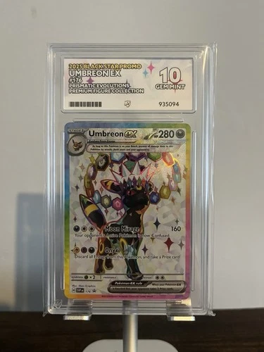 Umbreon EX SVP176 - Pokemon TCG - SV Prismatic Evolutions - Promo - ACE 10