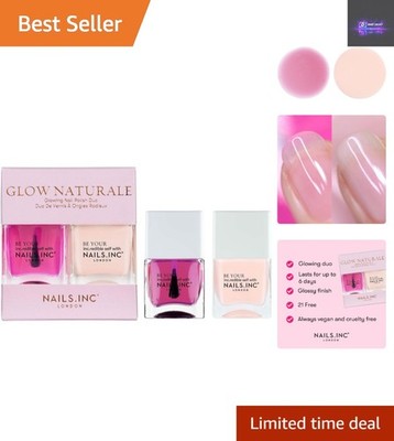 Müheloser Donut Glaze Nagellack Duo: Glänzender Glanz & einfache Anwendung