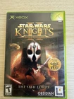 Star Wars Knights of the Old Republic 2 Xbox 2004 Complete With Manual Kotor 2