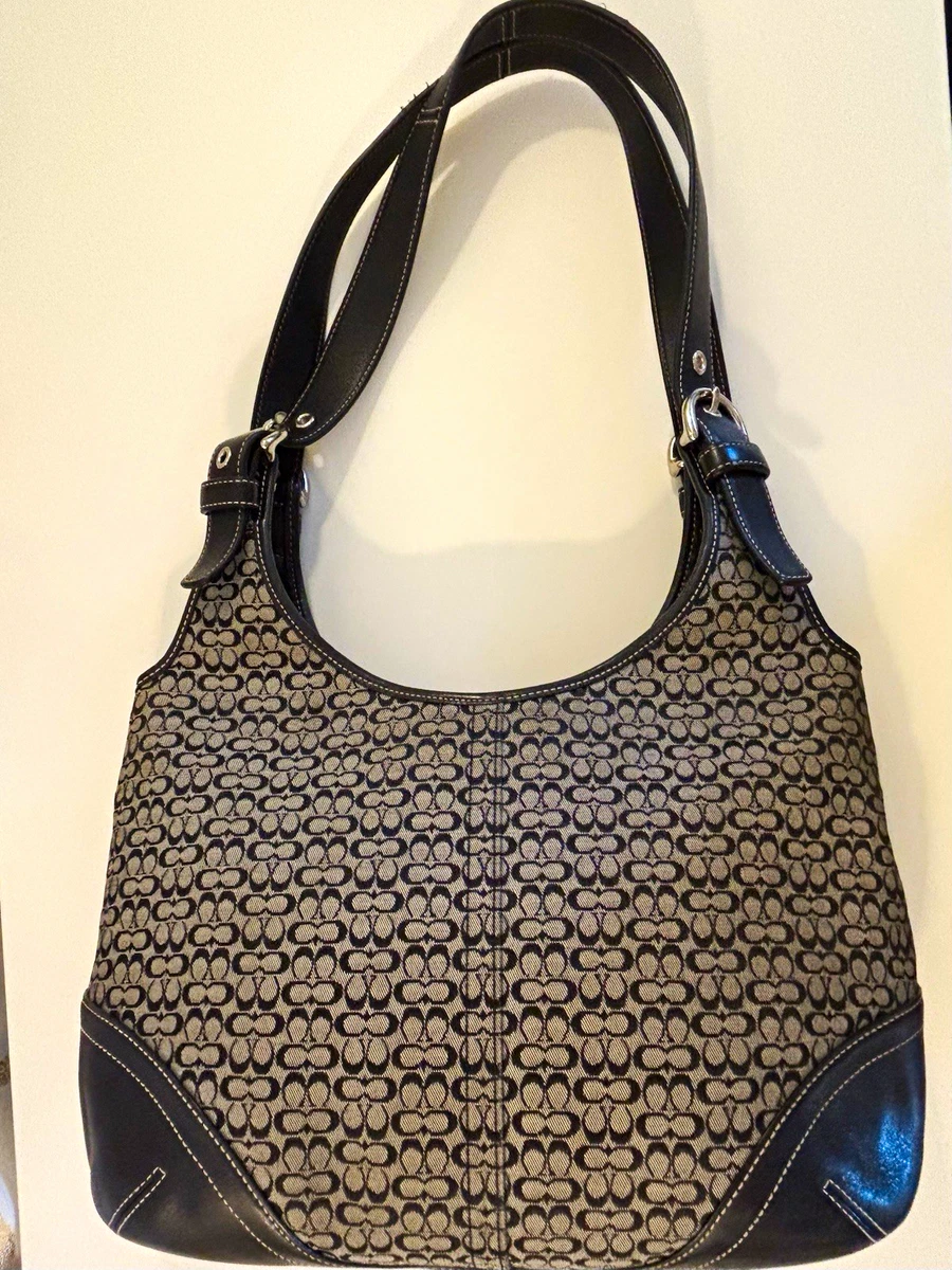 Coach Black Signature for sale - eBay