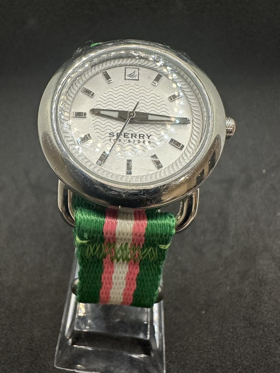 Sperry 10014924 Top Sider Silver Dial Nylon Strap Women display picture 3