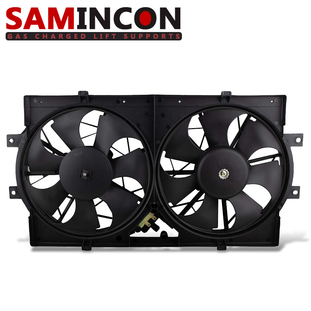 m DUAL RADIATOR A/C COOLING FAN ASSEMBLY FITS CHRYSLER LHS