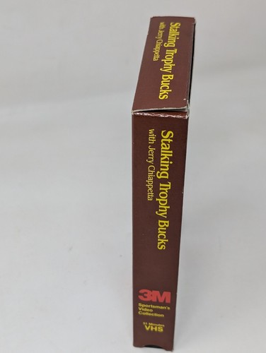 Stalking Trophy Bucks with Jerry Chiappetta VHS Tape Video 1991 3M Deer Hunting - Picture 6 of 6