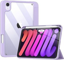 Case for iPad Mini 6th Generation 8.3-inch 2021 w/ Pencil Holder Stand Cover