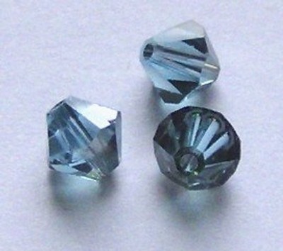 Swarovski bicone Austrian crystal beads Black Diamond AB2X choose 3mm 4mm