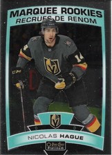 Nicolas Hague #192 - 2019-20 O-Pee-Chee Platinum - Marquee Rookies