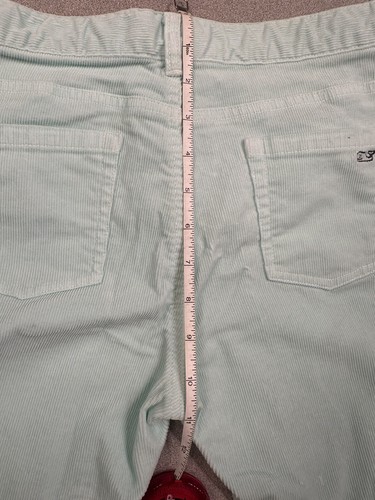 Vineyard Vines Corduroy Jeans Pants Girls SZ 16 Crystal Blue - Picture 11 of 12