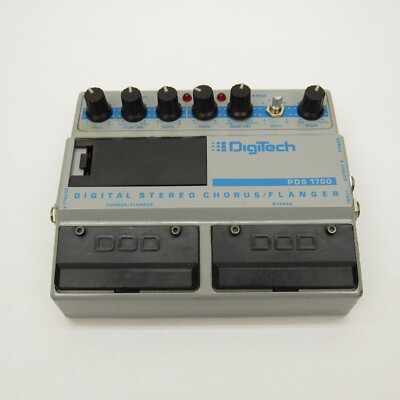 DOD Digitech PDS 1700 Stereo Chorus Flanger 80's Guitar Effect Pedal