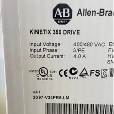 2097-V34PR5-LM /A Kinetix 350 Servo Driver Factory Sealed AB US Free Tax