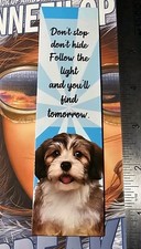 SHIH TZU DOG BOOKMARK BM#3 BOOK MARK DOG BREED COLLECTIBLE DOGS PUP PUPPY