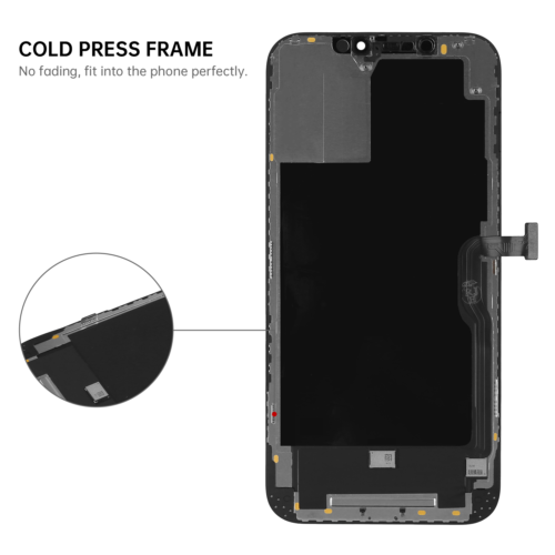For iPhone 12 Pro Max LCD Screen Replacement Touch Digitizer Display With Frame - Picture 5 of 12