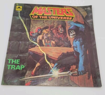 MOTU Masters Of The Universe - The Trap - Golden Book- Paperback - 1983 
