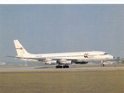 Airline Postcards   MK   Aircargo DC-8F-55   9G-MKA  c/n 45804-254