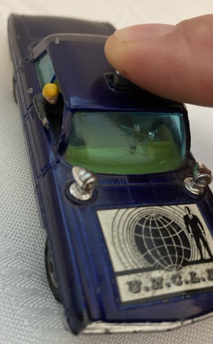 Vintage Corgi Man From U.N.C.L.E. Oldsmobile Super 88 Nice!! - Picture 7 of 7