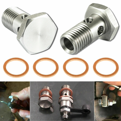 #ad Diesel Fuel Banjo Bolt amp; Ultra High Flow Upgrade for Ford Powerstroke 6.4L 6.0L $21.95