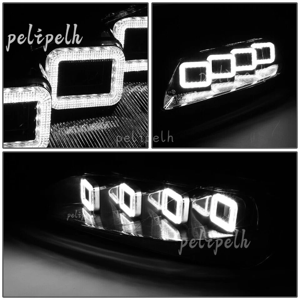 PARA 2003-2005 MAZDA 6 LED DRL FAROS INTERMITENTES SECUENCIALES [ESTILO BUGATTI] Foto 3 de 4