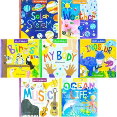 Hello, World! 7 Books Collection Box Set By Jill Mcdonald, Board