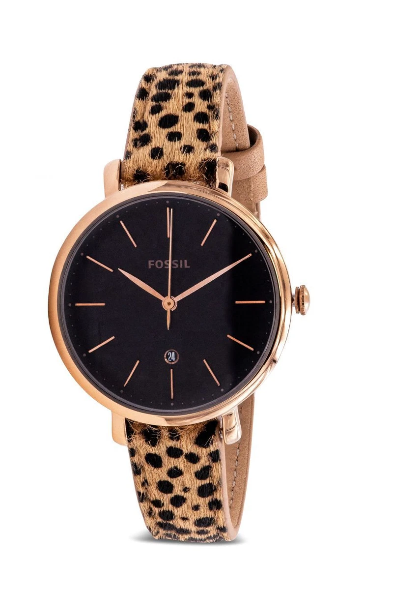 Fossil cheetah watch sales