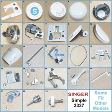 SINGER SIMPLE MODEL 3337 USED PARTS IN EXCELLANT CONDITION SOME FIT OTHER MODELS