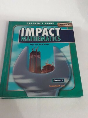 Impact Mathematics Volume A Teacher's Guide 2004