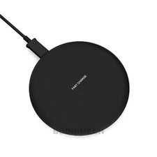 Wireless Charger Charging Pad For Samsung Galaxy Note 9 S9 Plus Black