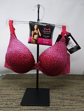 Maidenform Women 34D Love the Lift Demi Push Up Bra Wire 09729 Q1T W/Thong NWT