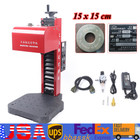 Pneumatic Dot Peen Marking Machine Name Plate Metal Label Logo Marking Printer