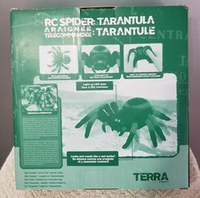 Terra by Battat - RC Spider: Tarantula - Red Infrared Remote Control Spider NIB