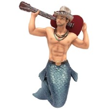December Diamonds 55-55460 Guitar Man Merman Ornament