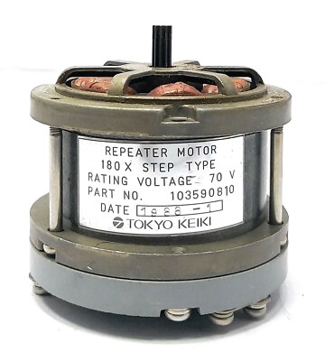 Tokyo Keiki 180X Step 103590810 70V Repeater Motor