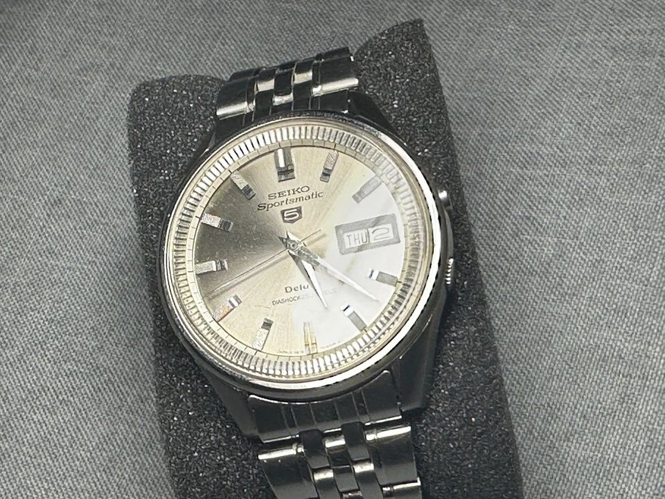 Vintage Seiko Sportmatic Deluxe 7619-7080R Foto 2 de 4