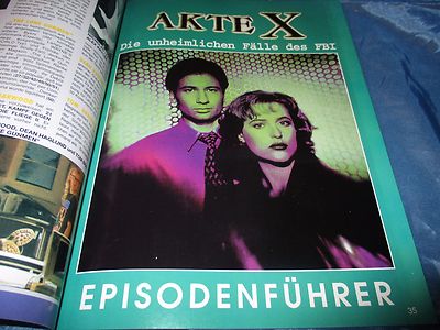 Akte X  /  The X - FILES , TV - FILM - Buch / Magazin 1996 , Fantasy / Mystery
