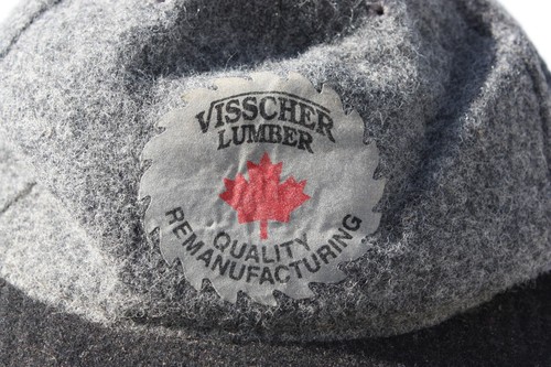 Ball Cap Hat - Visscher Lumber - Sawmill Cedar Chilliwack Saw Blade (H1436) - Bild 2 von 2