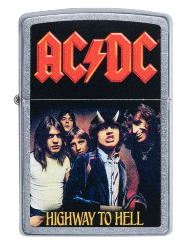 Zippo 49235 AC/DC Highway to Hell Street Chrome